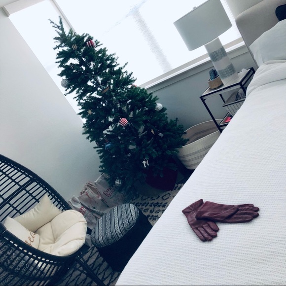 Leather Gloves 100% Polyester Lining Women Size Large - Picture 2 of 10